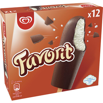 Glass Favorit 12-pack GB Glace