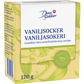 Vaniljsocker 170g Dansukker