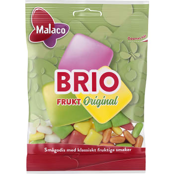 Brio Frukt 80g Malaco