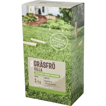 Gräsfrö villa 1kg ICA Garden