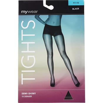 Strumpbyxa Semi Shiny Svart 15den 36/38-52/54 mywear