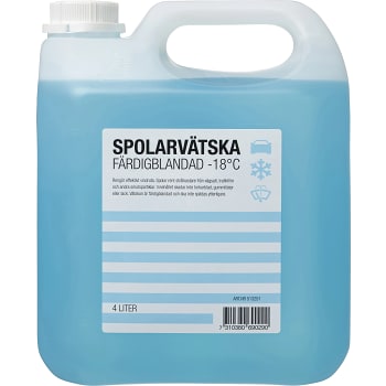 Spolarvätska Färdigblandad -18 4L