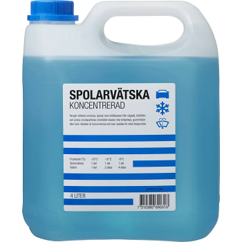 Spolarvätska 4L Koncentrerad