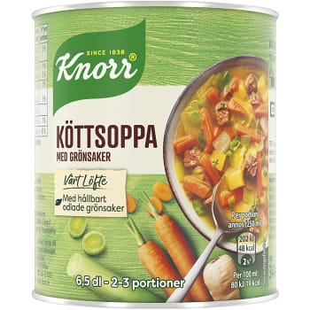 Köttsoppa med grönsaker 340g Knorr