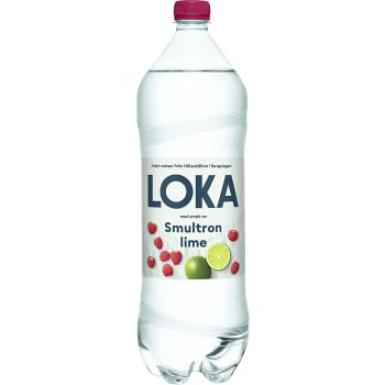 Vatten Kolsyrad Smultron Lime 1,5l Loka