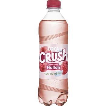 Läsk Crush Hallon 50cl Loka