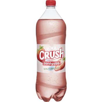 Läsk Crush Jordgubb 1,4l Loka