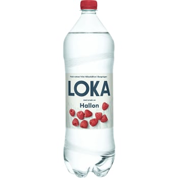 Vatten Kolsyrad Hallon 150cl Loka