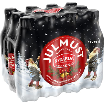 Julmust 33cl 12-p Nygårda
