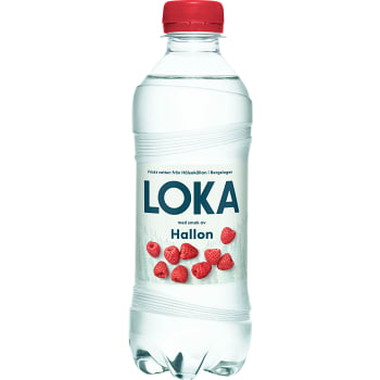 Vatten Kolsyrad Hallon 330ml 12-p Loka