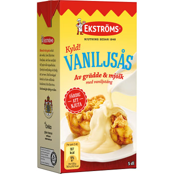 Vaniljsås Kyld 5dl Ekströms