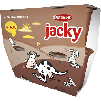 Chokladpudding 4-pack 480g Ekströms