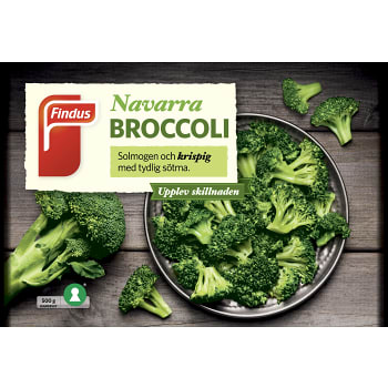 Navarra broccoli fryst 500g Findus