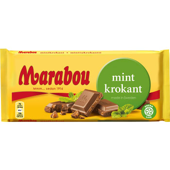 Mintkrokant 200g Marabou