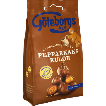 Kaffebröd Chokladdoppade pepparkakskulor 120g Göteborgs
