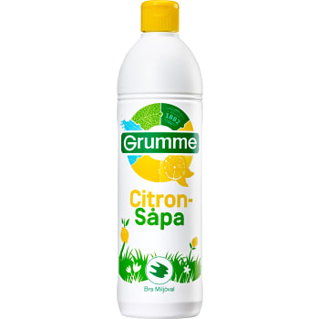Såpa Citron 750ml Miljömärkt Grumme