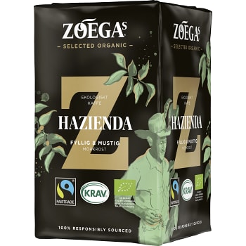 Hazienda Bryggkaffe 450g KRAV Zoegas