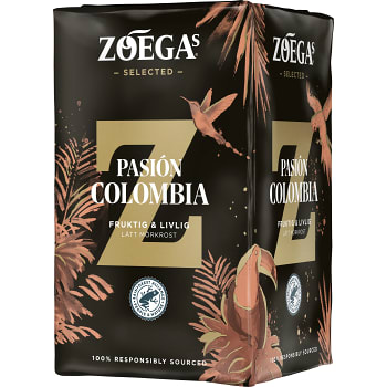 Pasión colombia Bryggkaffe 450g Zoegas