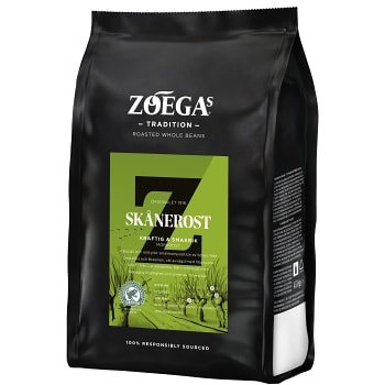Skånerost Hela bönor 450g Zoegas