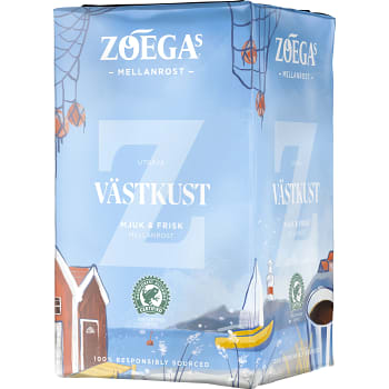 Västkust Mellanrost Bryggkaffe 450g Zoegas