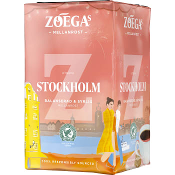 Bryggkaffe , Stockholm, Mellanrost, 450g, Zoegas