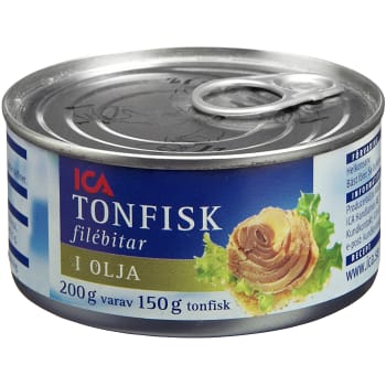 Tonfisk i olja 185g ICA