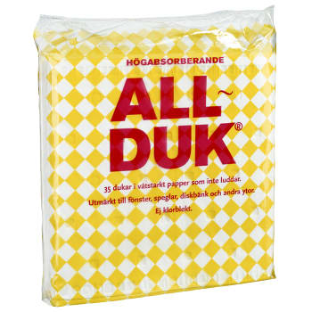 Allduk Miljömärkt 35-p Allduk