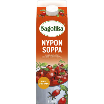 Klassisk nyponsoppa 1l Sagolika