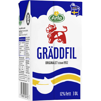 Gräddfil 12% 3dl Arla Ko