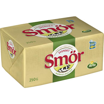 Smör Normalsaltat 82% 250g Svenskt smör