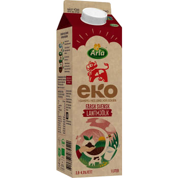 Lantmjölk 3,8-4,5% 1l KRAV Arla