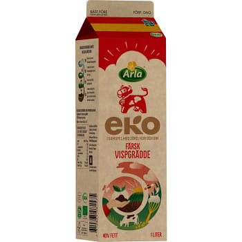 Vispgrädde 40% 1l KRAV Arla Ko