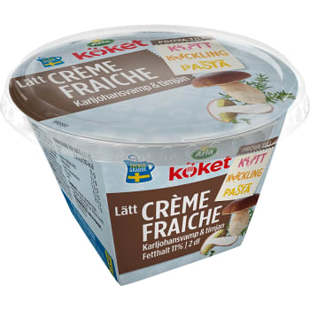 Crème fraiche Lätt Karljohansvamp & timjan 2dl Arla Köket | Handla online  från din lokala ICA-butik