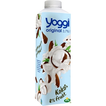 Yoghurt Kokos 3,7% 1000g Yoggi