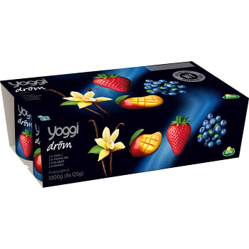 Yoghurt Dröm mix 125g 8-p Yoggi
