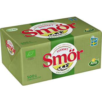 Smör Normalsaltat 82% 500g KRAV Svenskt smör