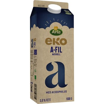 Filmjölk A-fil Plus Dofilus 3% Ekologisk 1500g Arla