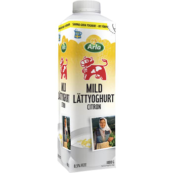 Lättyoghurt Mild Citron 0,5%