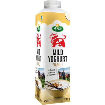Mild Yoghurt Vanilj 2%  