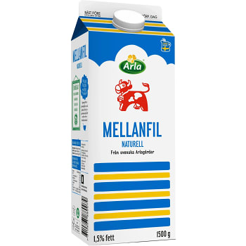 Mellanfil 1,5% 1500g Arla Ko