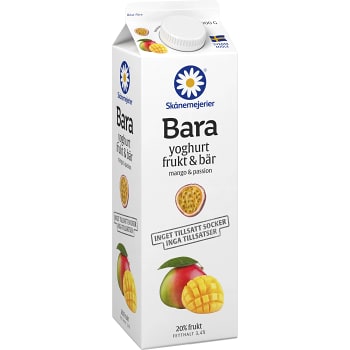 Yoghurt Frukt & Bär Mango Passion 1kg Skånemejerier