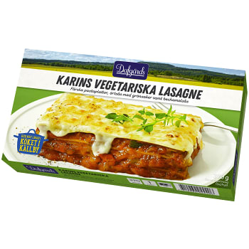 Karins Vegetariska Lasagne 390g Dafgård | Handla online från din lokala ICA -butik