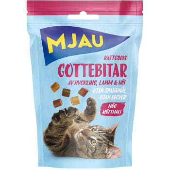 Kattgodis Gottebitar Mix 30g Mjau