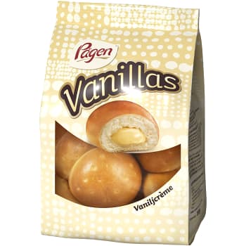 Bulle Vanillas med vaniljcrème 195g Pågen