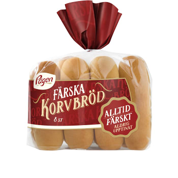 Korvbröd 8-p 336g Pågen