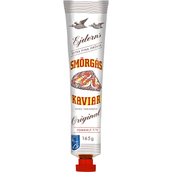 Smörgåskaviar Orökt 165g Ejderns