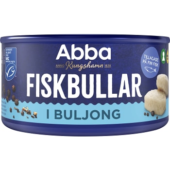 Fiskbullar i buljong 375g Abba