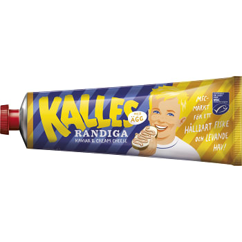 Kaviar Randiga med ägg 285g Kalles