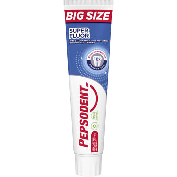 Super fluor Tandkräm 125ml Pepsodent