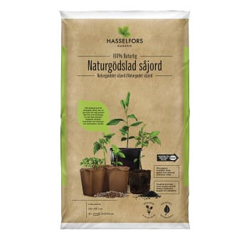 Såjord Naturgödslad 10L Hasselfors